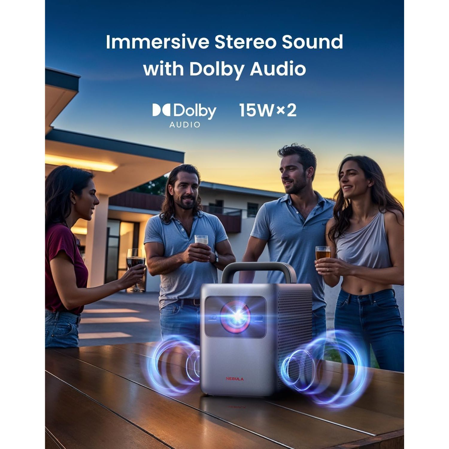 Anker NEBULA Cosmos 4K SE Hybrid Laser+LED Dolby Vision Projector